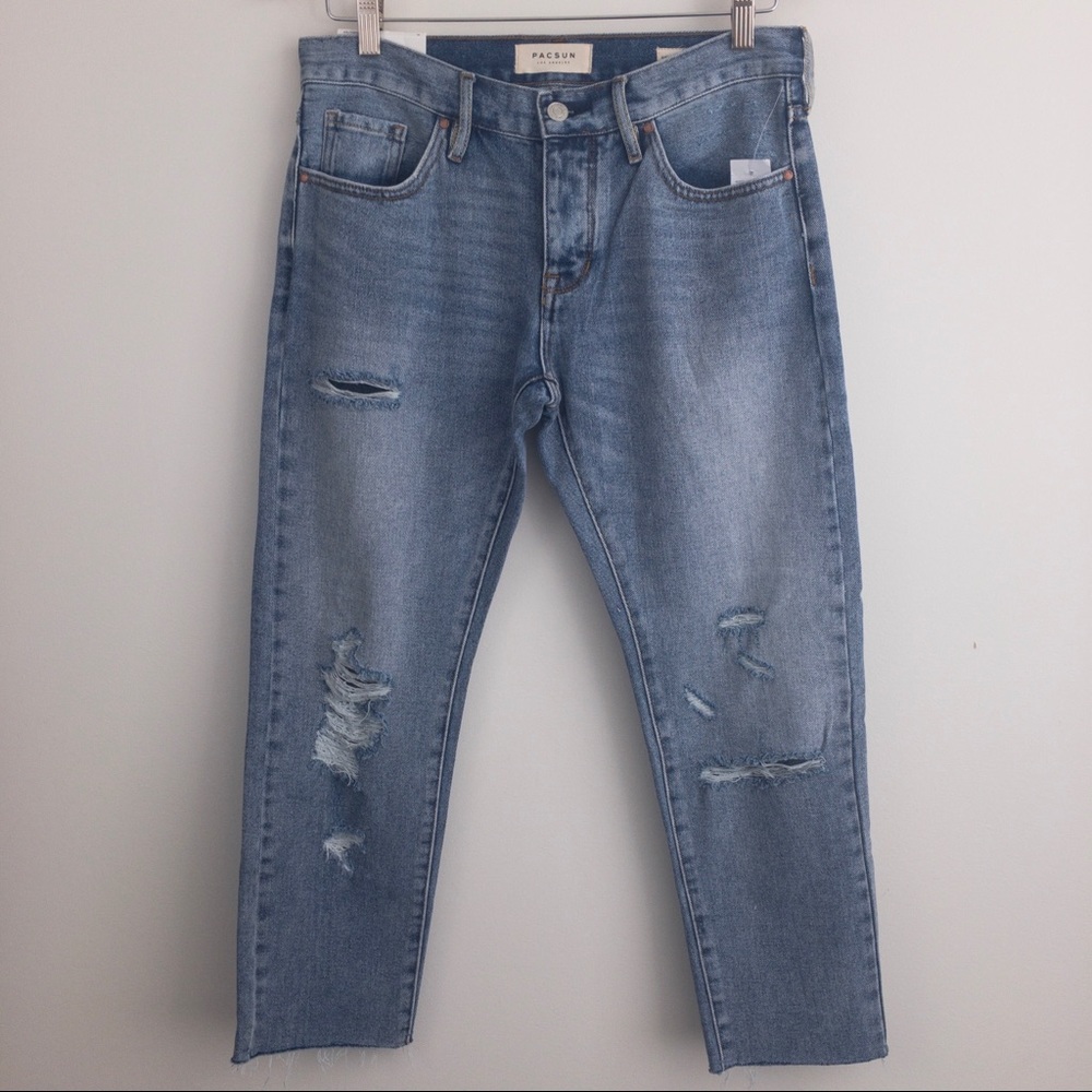 PacSun • Ripped Girlfriend Jeans - Picture 4 of 6